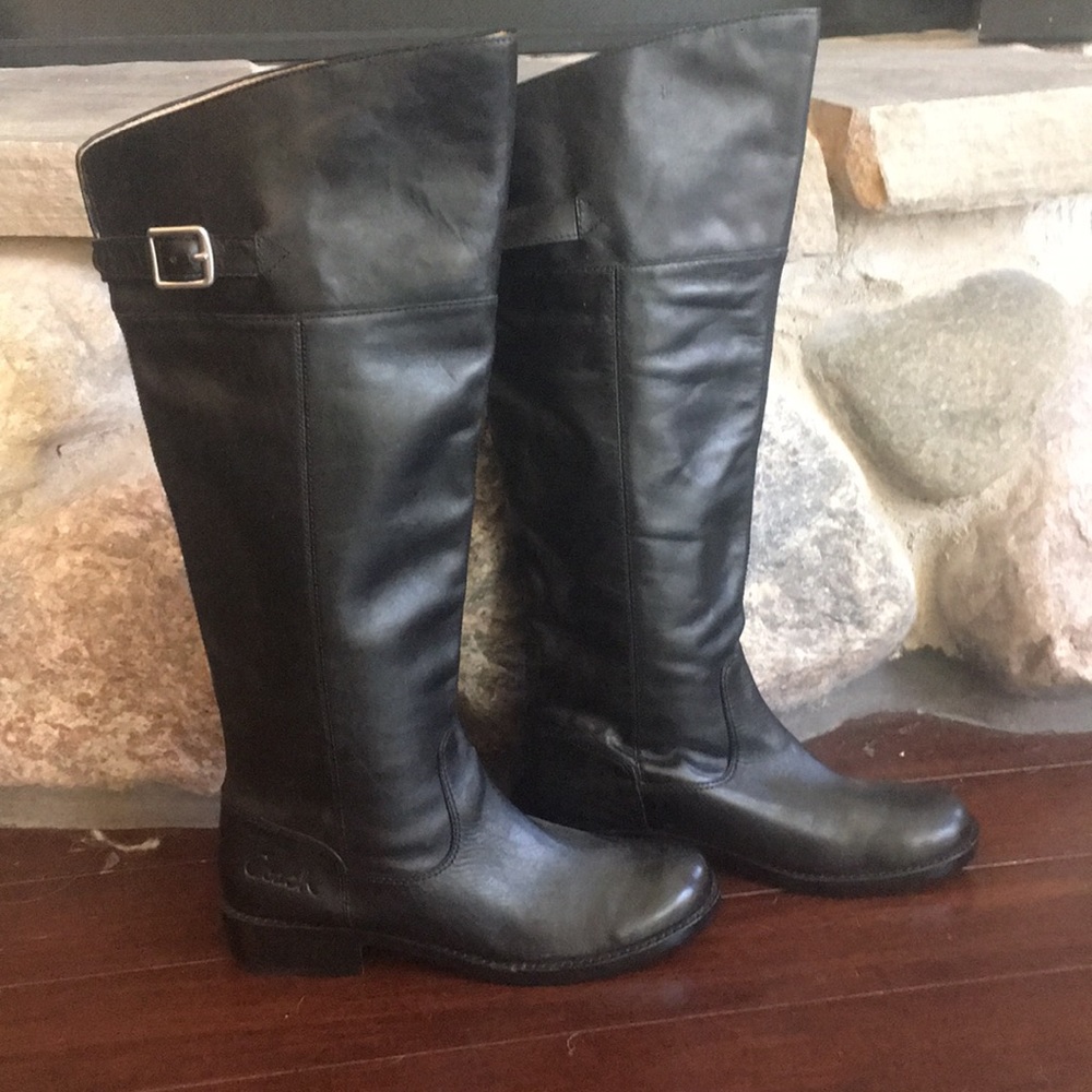 Coach riding boots